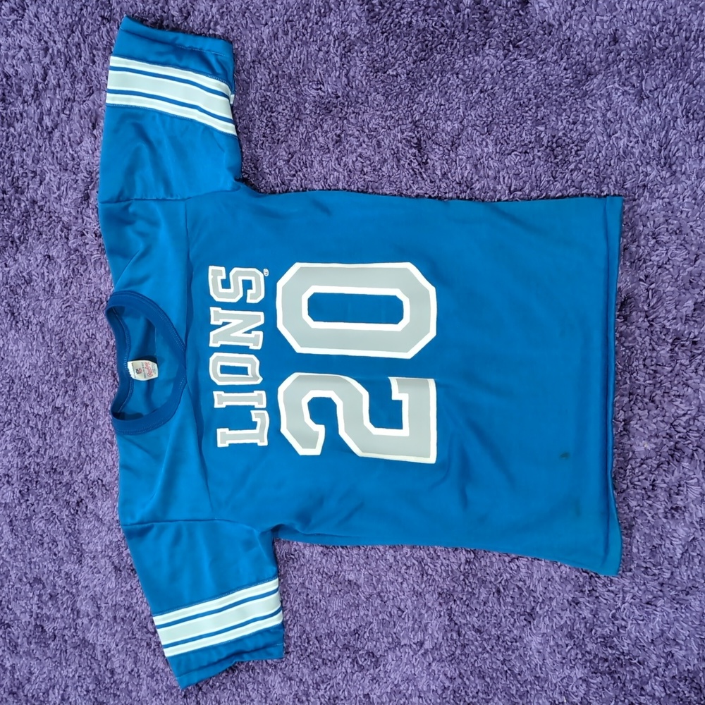 Vintage Rawlings Detroit Lions #20 polyester jersey